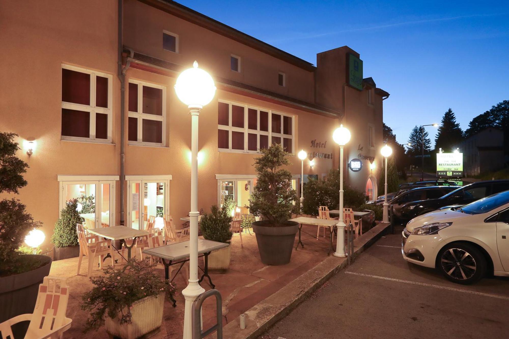 Hotel Spa Restaurant Le Provence Lanarce Esterno foto
